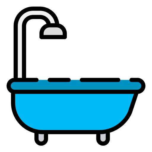 Bath bathroom baby tub bath icon Bath bathroom baby tub bath icon