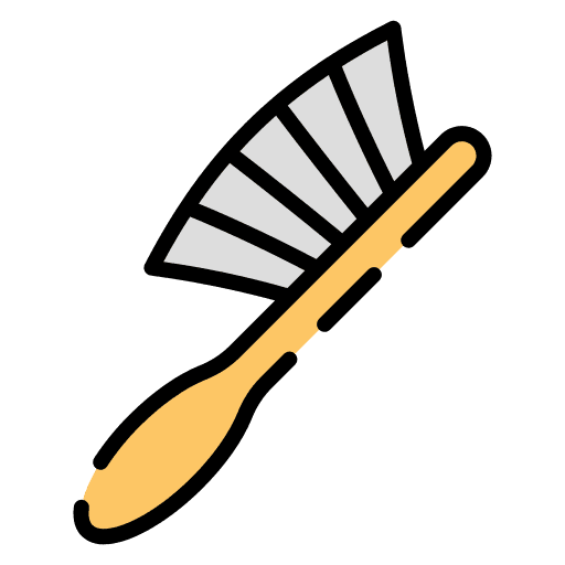 Hair brush hairbrush hair brushes comb icon