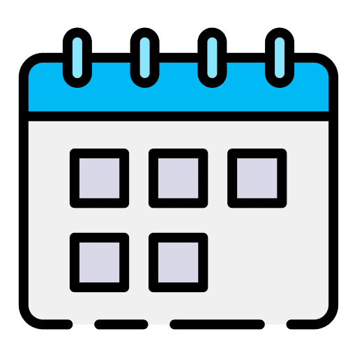 Calendar time and date romantic date calendar icon Calendar time and date romantic date calendar icon