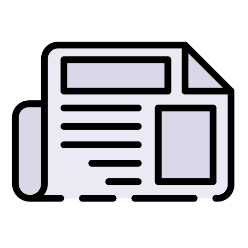 Newspaper magazine press release news feed icon Newspaper magazine press release news feed icon
