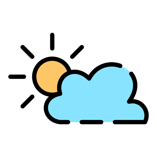 Weather forecast cloud sky cloudy day icon Weather forecast cloud sky cloudy day icon