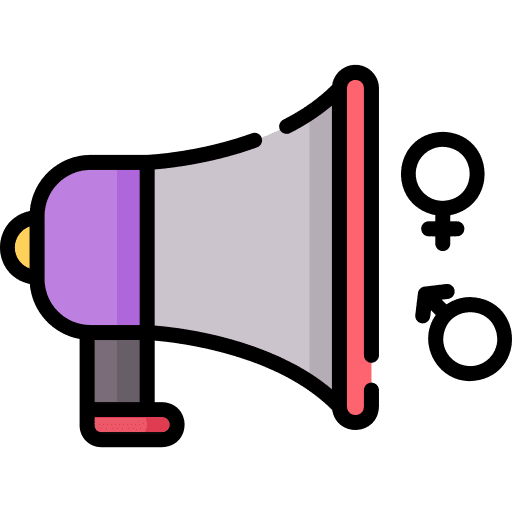 Megaphone communications shapes and symbols megaphone icon