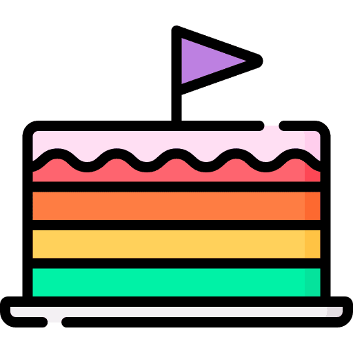 Cake sweet food and restaurant dessert icon Cake sweet food and restaurant dessert icon