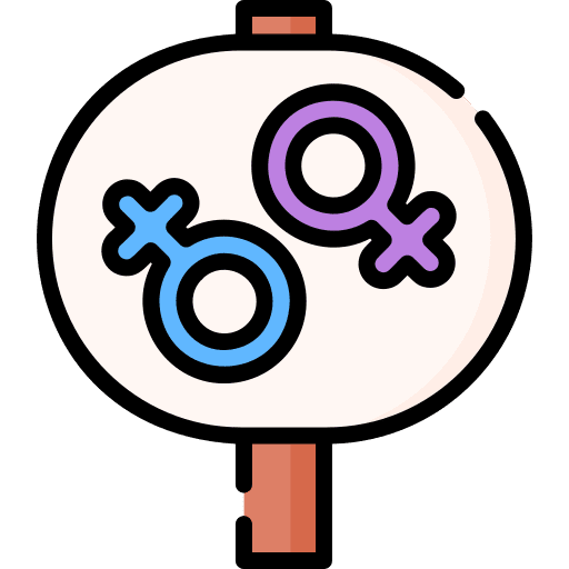 Gender symbol gender female signaling icon Gender symbol gender female signaling icon
