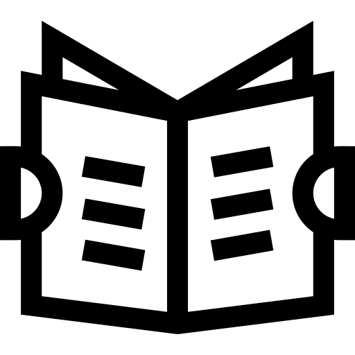 Newspaper communications news report interface icon