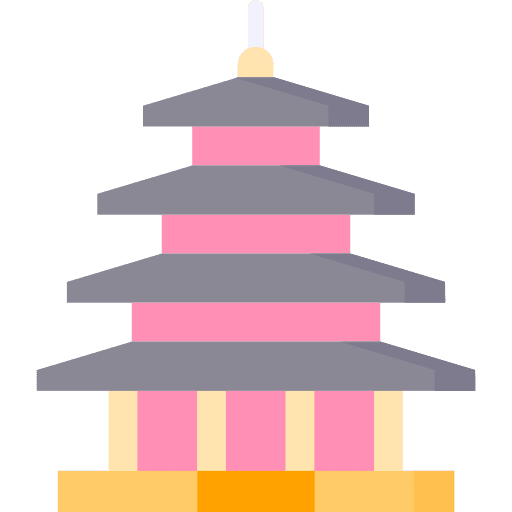 Temple cultures asian buddhism icon Temple cultures asian buddhism icon