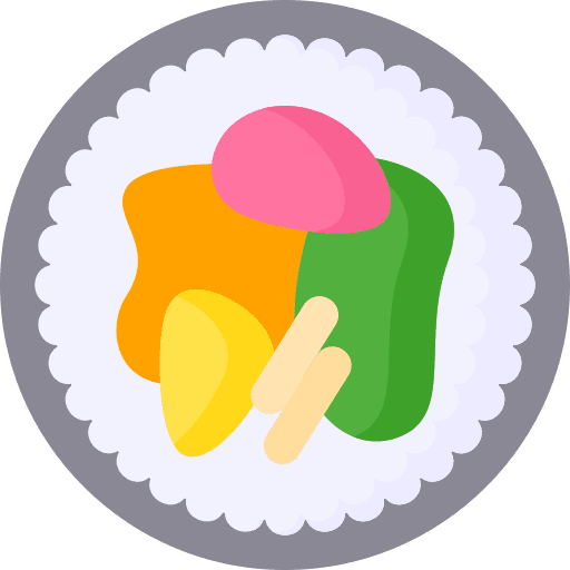 Gimbap dish cultures gimbap icon Gimbap dish cultures gimbap icon