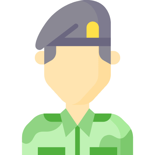 Soldier man professions and jobs professionals icon Soldier man professions and jobs professionals icon