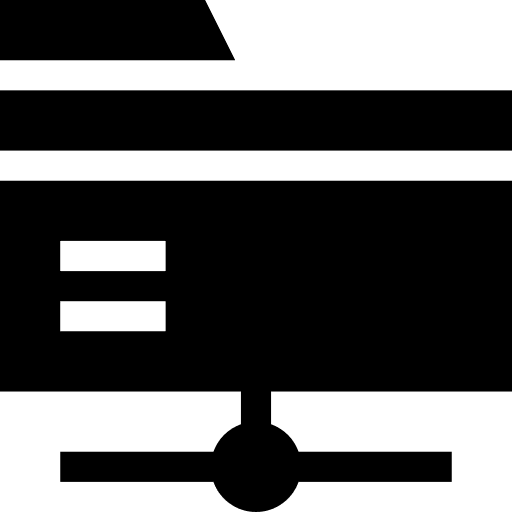 Folder shared folder network seo icon