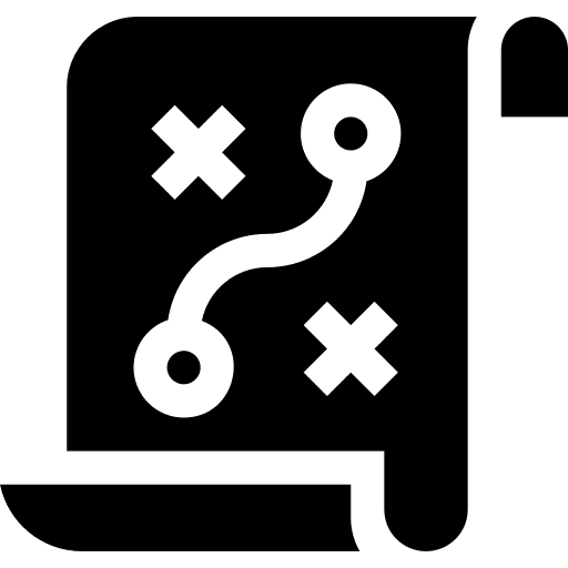 Strategy business and finance analysis planning icon Strategy business and finance analysis planning icon
