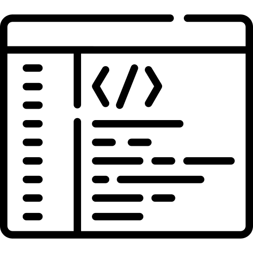 Coding coding multimedia computing icon