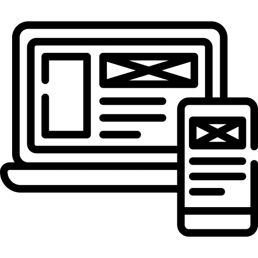 Responsive design web design devices web development icon Responsive design web design devices web development icon