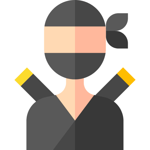 Ninja profile user social icon