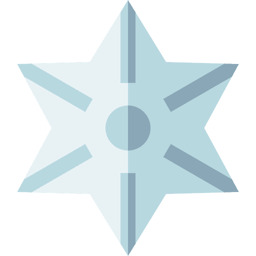 Shuriken samurai cultures blade icon Shuriken samurai cultures blade icon