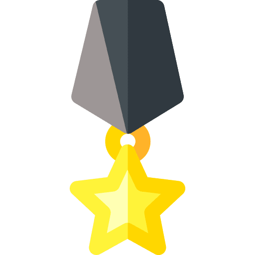 Medal certification medal quality icon Medal certification medal quality icon