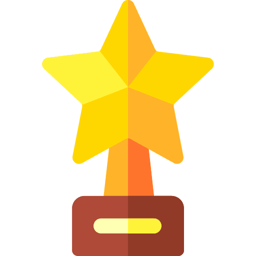 Trophy best sports and competition achievement icon Trophy best sports and competition achievement icon