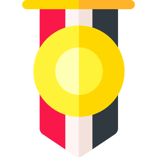 Medal certificate medal winner icon Medal certificate medal winner icon