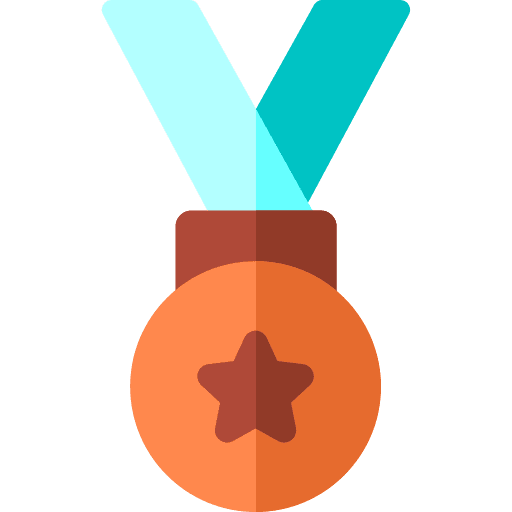 Medal quality certificate medal icon Medal quality certificate medal icon