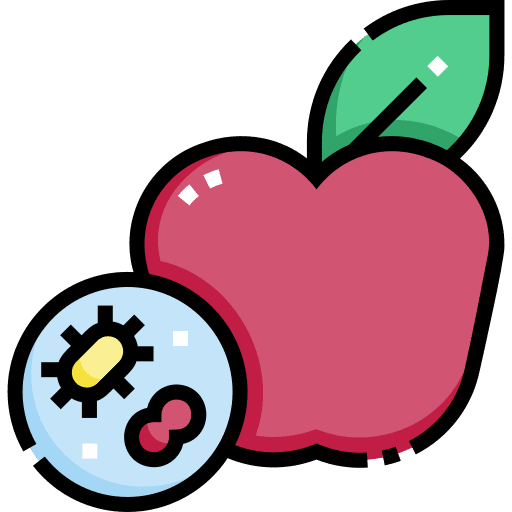 Biology biology artificial apple icon