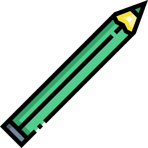 Colored pencils school material art and design colored pencils icon