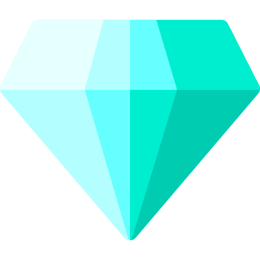 Diamond clarity unbreakable precious stone icon Diamond clarity unbreakable precious stone icon