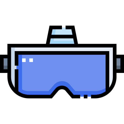 Vr augmented reality virtual reality glasses icon