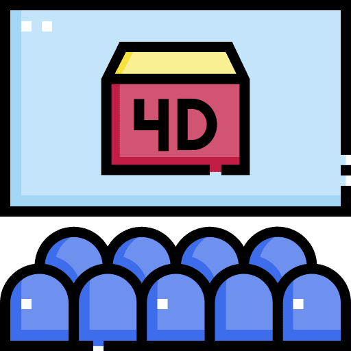 Cinema 4d movie entertainment icon