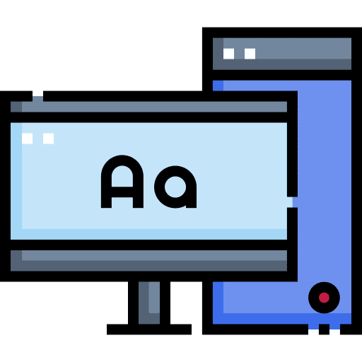 Pc tower computer computer monitor icon