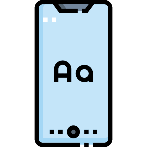 Smartphone electronics iphone screen icon