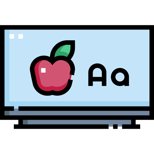 Tv screen technology computer icon