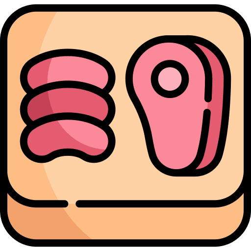 Meat meat protein barbecue icon Meat meat protein barbecue icon