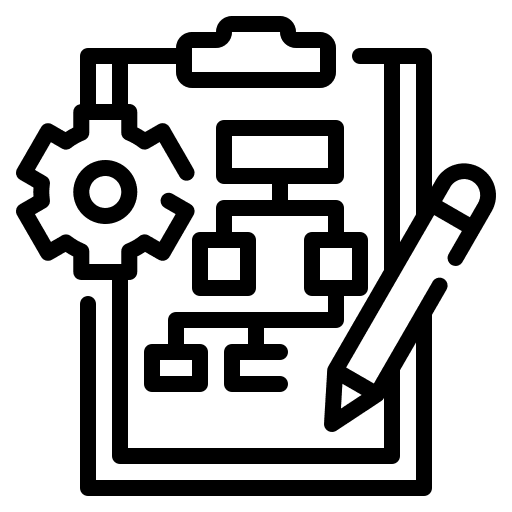 Plan project clipboard business and finance icon