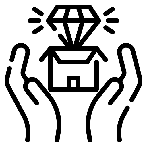 Value luxury fashion product icon