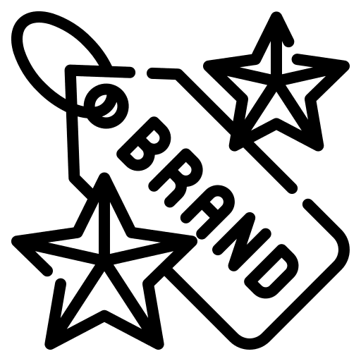 Brand marketing brand commercial icon Brand marketing brand commercial icon