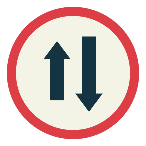Two way signaling traffic sign two way icon Two way signaling traffic sign two way icon