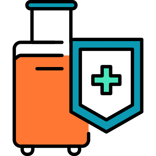 Bagagge bagagge medical travel icon Bagagge bagagge medical travel icon