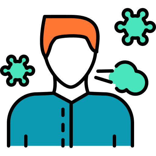Coronavirus couch coronavirus man icon