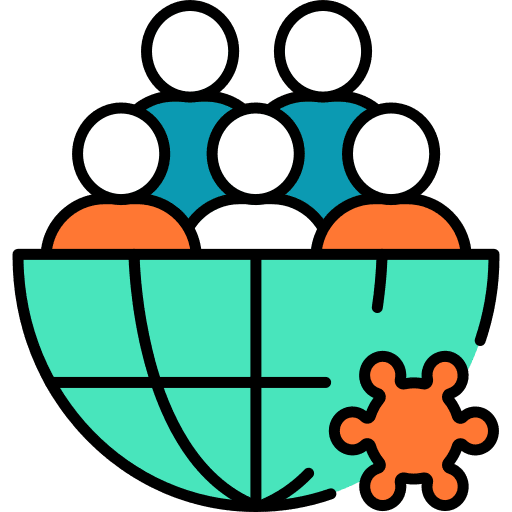 Coronavirus healthcare and medical coronavirus global icon Coronavirus healthcare and medical coronavirus global icon
