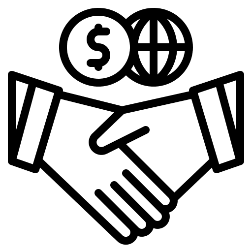 Agreement hand agreement business and finance icon Agreement hand agreement business and finance icon