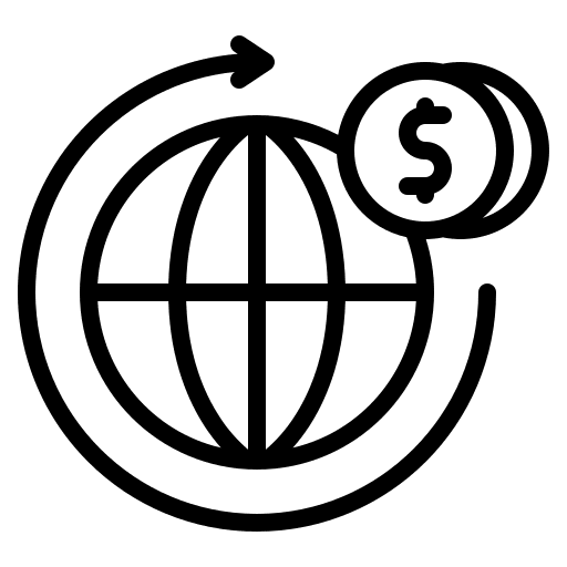 Corporation business corporation worldwide icon Corporation business corporation worldwide icon