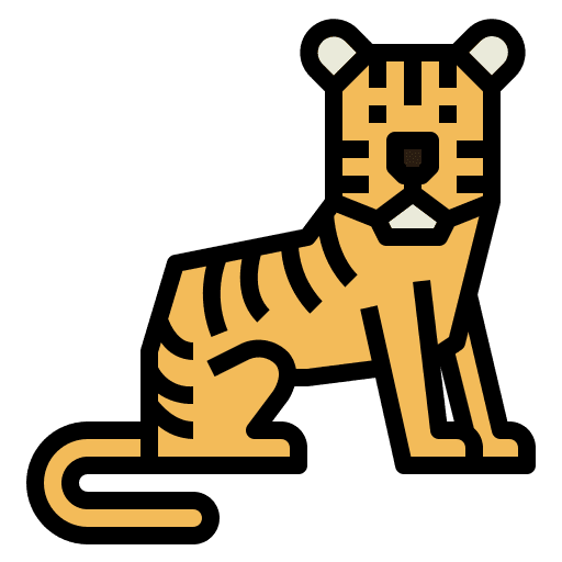 Tiger animal tiger animals icon Tiger animal tiger animals icon