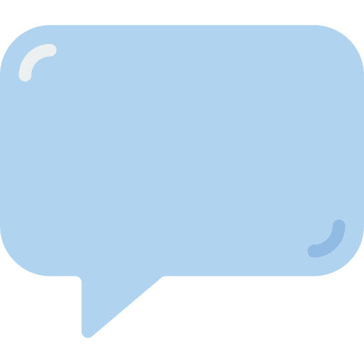 Message chat box talk chat icon