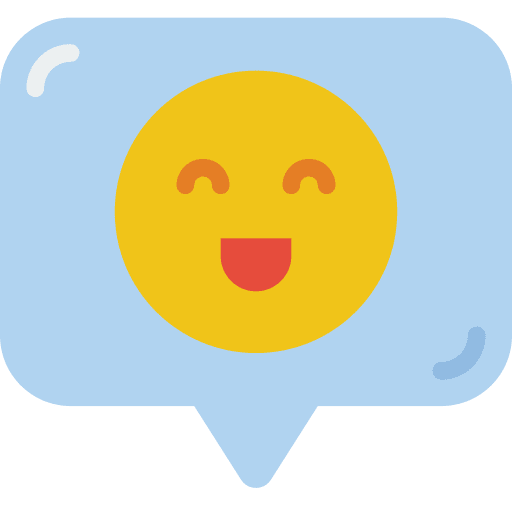 Emoji happy mail message icon Emoji happy mail message icon