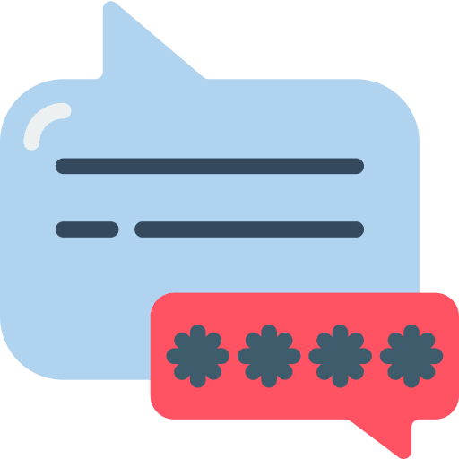 Chat box chat bubble conversation open access icon Chat box chat bubble conversation open access icon