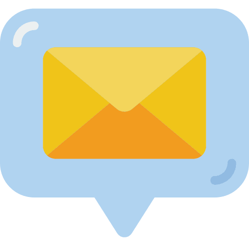 Mail communications chat box conversation icon Mail communications chat box conversation icon