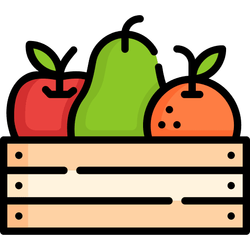 Fruits organic market food and restaurant icon Fruits organic market food and restaurant icon