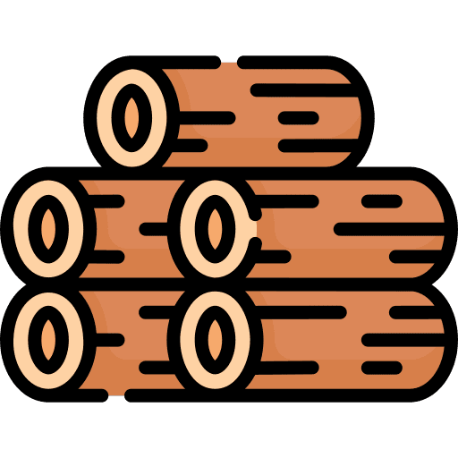 Wood timber logs forest icon Wood timber logs forest icon