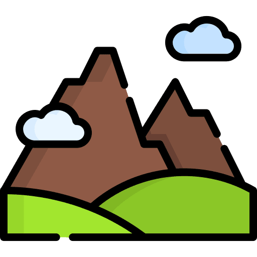 Mountains mountains landscape altitude icon Mountains mountains landscape altitude icon
