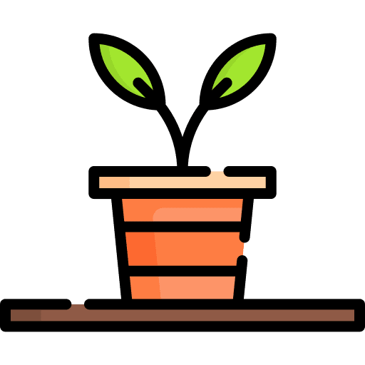 Plant pot leaf plant pot nature icon Plant pot leaf plant pot nature icon