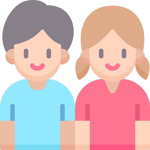 International childrens day inclusive reconciliation friends icon